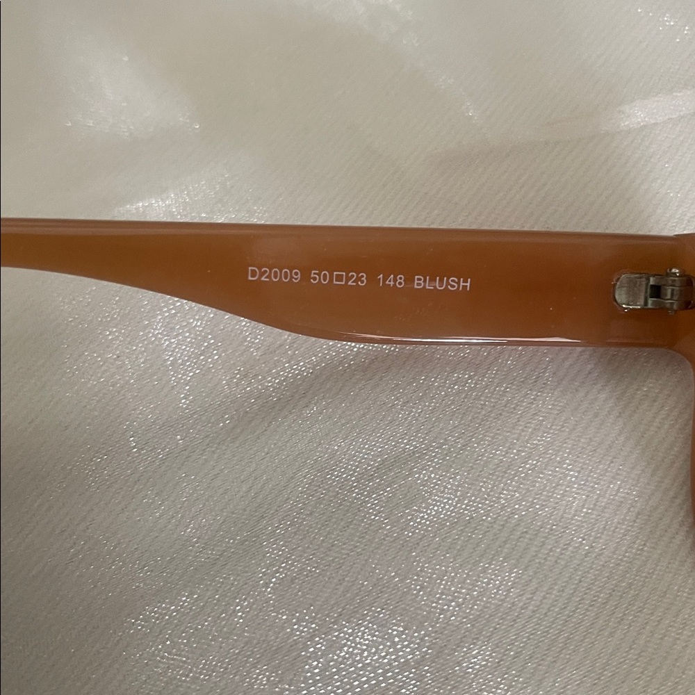 NWT Lucky Brand Matte Blush Soft Square Brown Gradient Lenses Sunglasses - Picture 5 of 6
